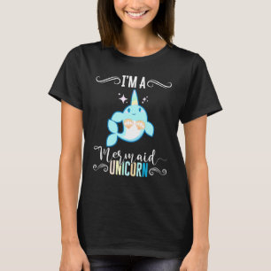 Im A Mermaid Unicorn Narwhale Sea Animals Fish Top