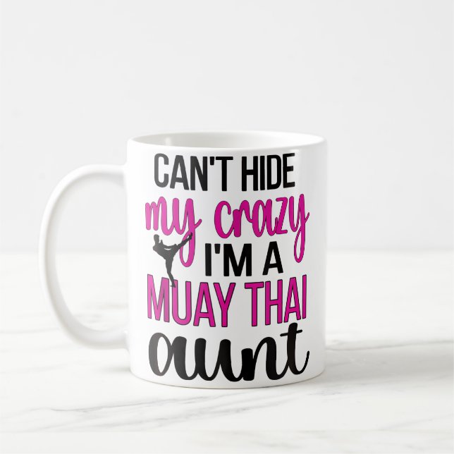 I'M A Muay Thai Aunt Funny Muay Thai Fighter Aunti Kaffeetasse (Links)