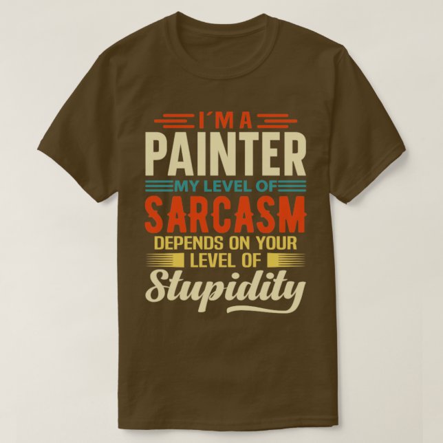 Im A Painter T-Shirt (Design vorne)