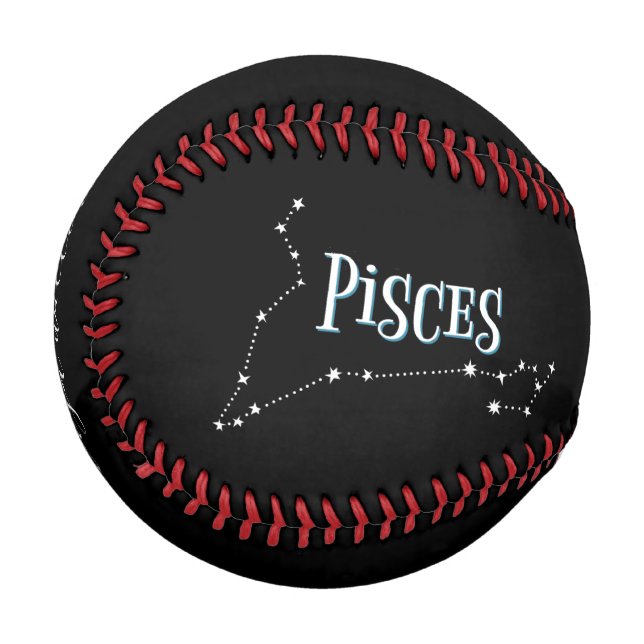 Im A Pisces Zodiac.Trendy Pisces Zodiac Sign Baseball (Vorderseite Links)