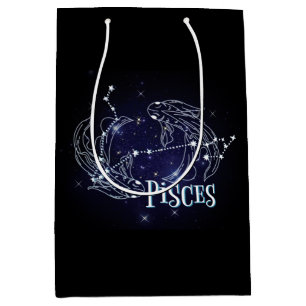 Im A Pisces Zodiac.Trendy Pisces Zodiac Sign Mittlere Geschenktüte
