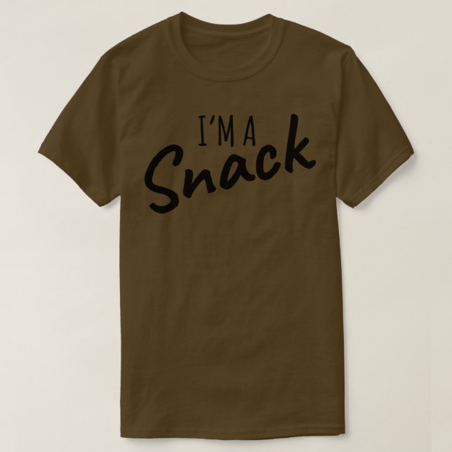 Im A Snack T-Shirt (Design vorne)