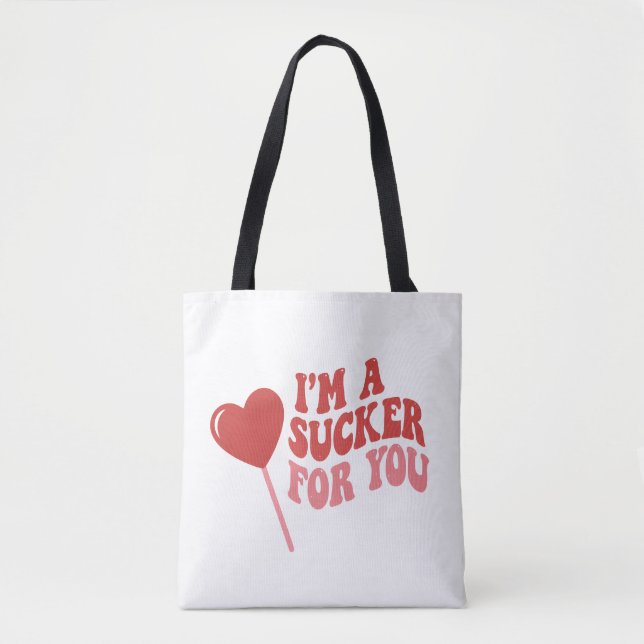 I'm A Sucker For You | Funny Retro valentines day (Vorderseite)