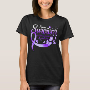 I'm A Survivor Hodgkin's Lymphoma Awareness Butter T-Shirt