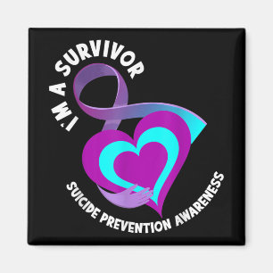 Im a Survivor Unterstützung der Suizidprävention B Magnet