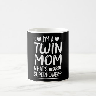 I'm a twin mom what's your superpower kaffeetasse