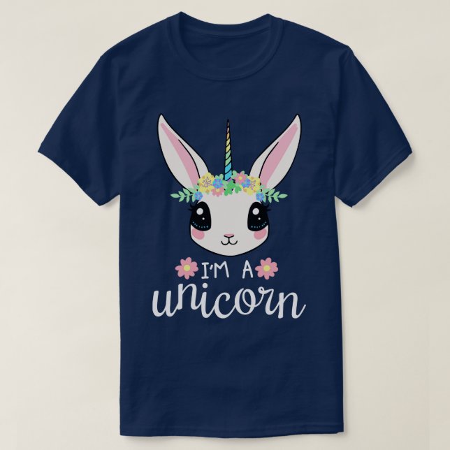 Im A Unicorn T-Shirt (Design vorne)