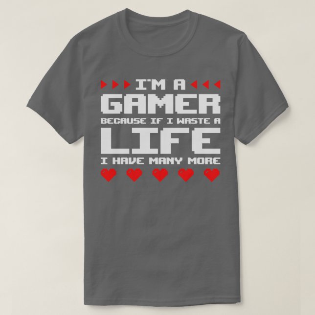 Im A Weil T-Shirt (Design vorne)