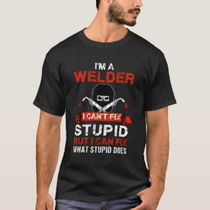 Im a Welder Welding Wedding Suppes for Vater T-Shirt