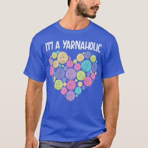 Im A Yarnaaty Niedliche Fabric Crocheting Funny Se T-Shirt