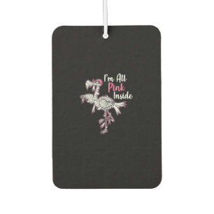 Im All Pink Innen Funny Halloween Flamingo Geschen Autolufterfrischer