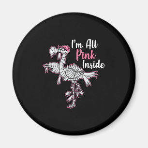 Im All Pink Innen Funny Halloween Flamingo Geschen Magnet