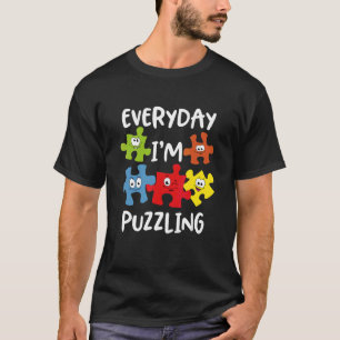 Im Alltag rätselhafte Aufklärung über Autismus T-Shirt