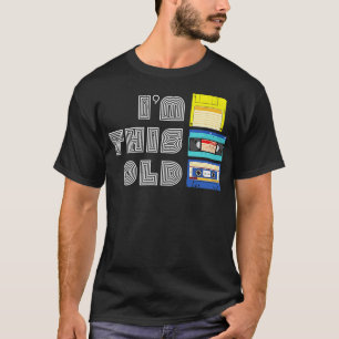 Im alten, lustigen VHS Floppy Disc Cassette Tape O T-Shirt