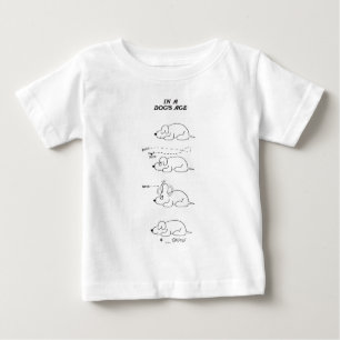 Im Alter eines Hundes Baby T-shirt