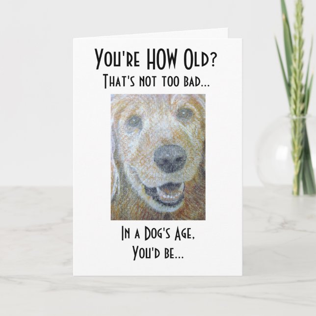 Im Alter eines Hundes Karte (Vorderseite)