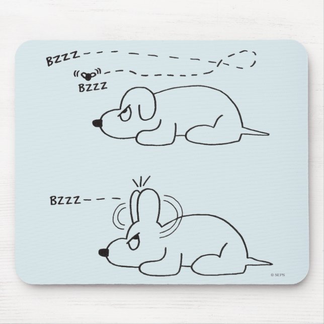 Im Alter eines Hundes Mousepad (Vorne)