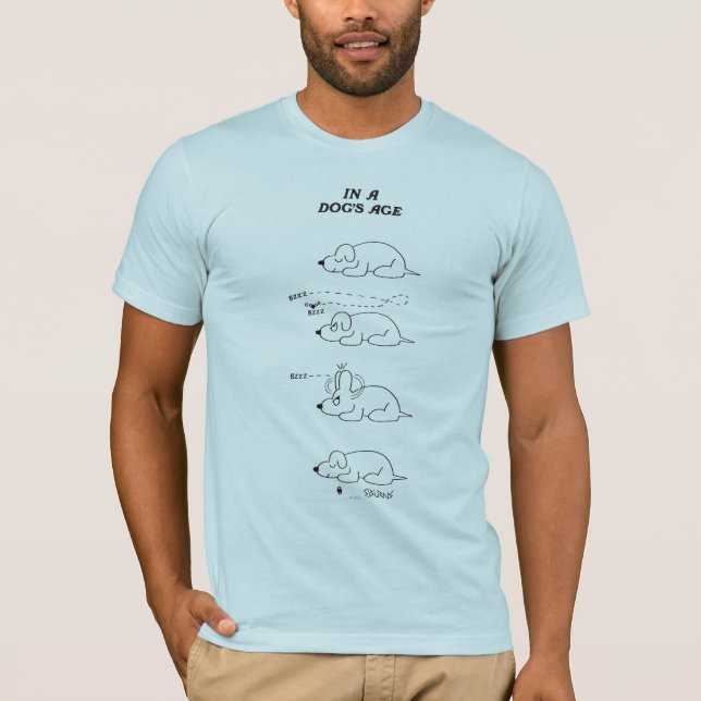 Im Alter eines Hundes T-Shirt (Vorderseite)