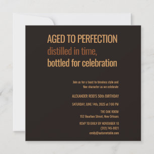 Im Alter zur Vollkommenheit Whisky Geburtstag