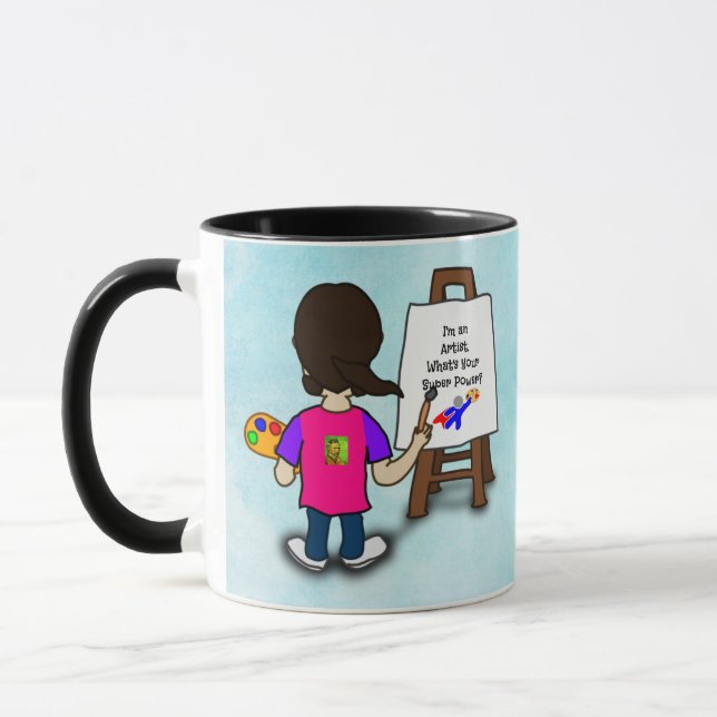 i'M AN ARTIST... Tasse (Links)