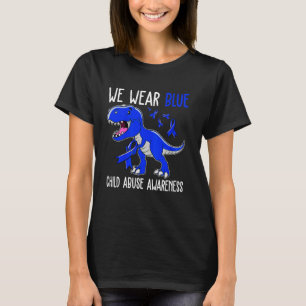 Im April tragen wir Blauer für die Prävention von T-Shirt