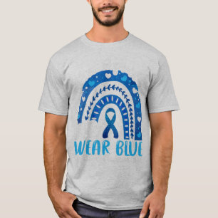 Im April tragen wir Blue Autism Awareness Leopard T-Shirt