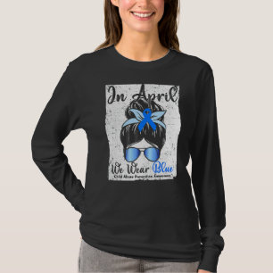 Im April tragen wir eine blaue Ahnung von Kindesmi T-Shirt
