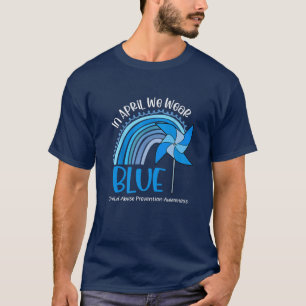 Im April tragen wir eine blaue Ahnung von Kindesmi T-Shirt