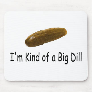 Im Art eines großen Dills Mousepad