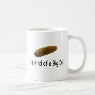 Im Art eines großen Dills Tasse