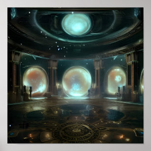 Im Astralpalast (Observatorium) Poster