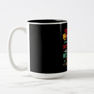 Im Atre Nerd auf Bühne Schauspielerin liebt Schaus Zweifarbige Tasse