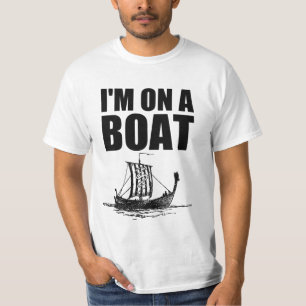 Im auf einem Boots-Senior-Shirt T-Shirt