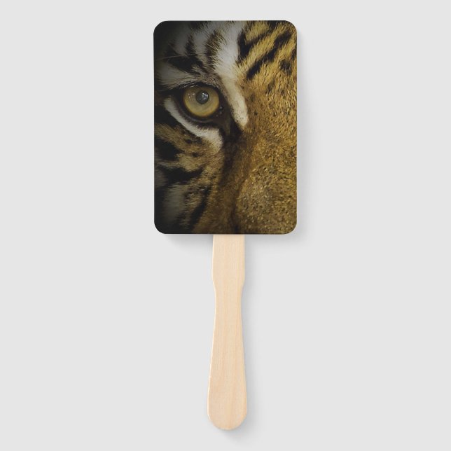 Im Auge eines Tigers Fächer (Vorderseite)