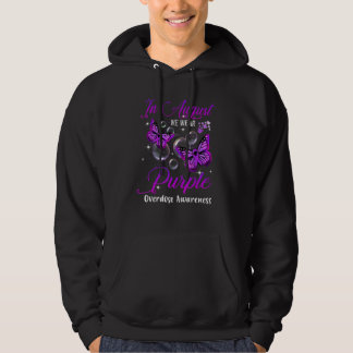 Im August tragen wir lila Schmetterling Überdosis- Hoodie