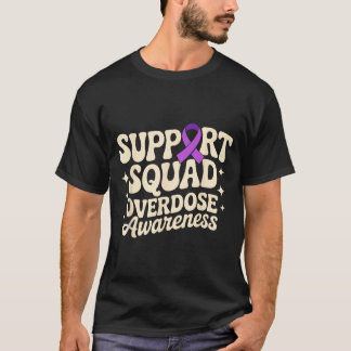 Im August tragen wir Lila Überdosis-Bewusstsein Li T-Shirt