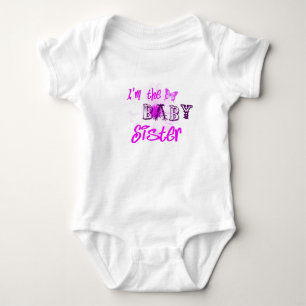 Im Baby-Schwester Baby Strampler