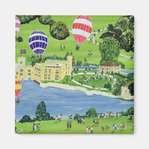 Im Ballon aufsteigen bei Leeds Castle Magnet
