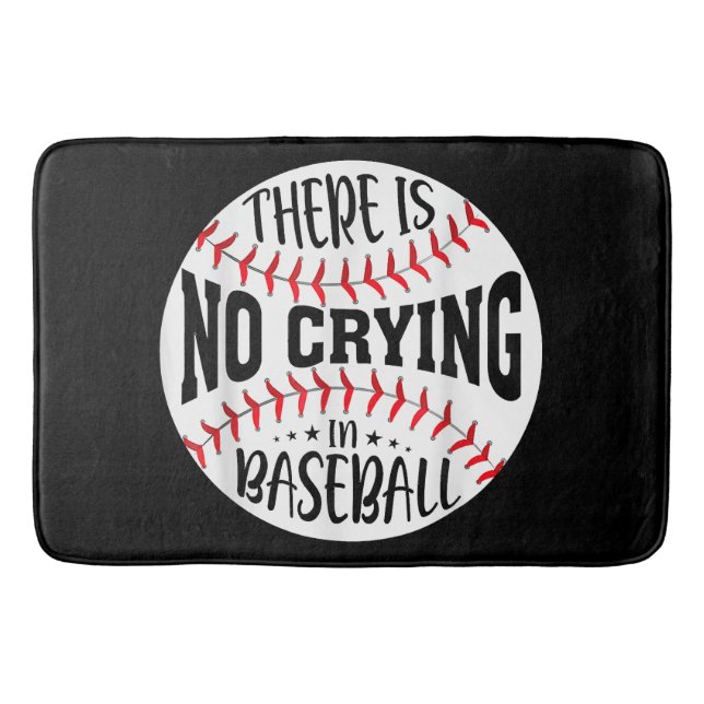Im Baseball gibt es kein Weinen Badematte (Vorderseite)