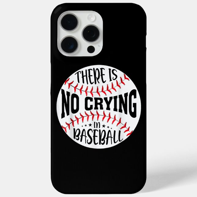 Im Baseball gibt es kein Weinen Case-Mate iPhone Hülle (Rückseite)
