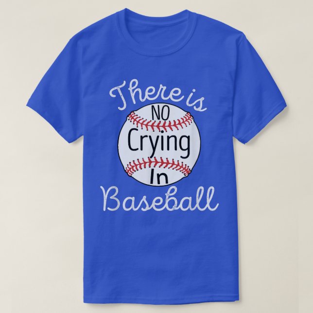 Im Baseball-Little-Legue-Tal weint es nicht  T-Shirt (Design vorne)