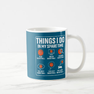Im Basketball Dinge Freizeit Spieler Kaffeetasse