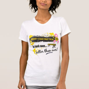 Im Bau Brustkrebs T-Shirt