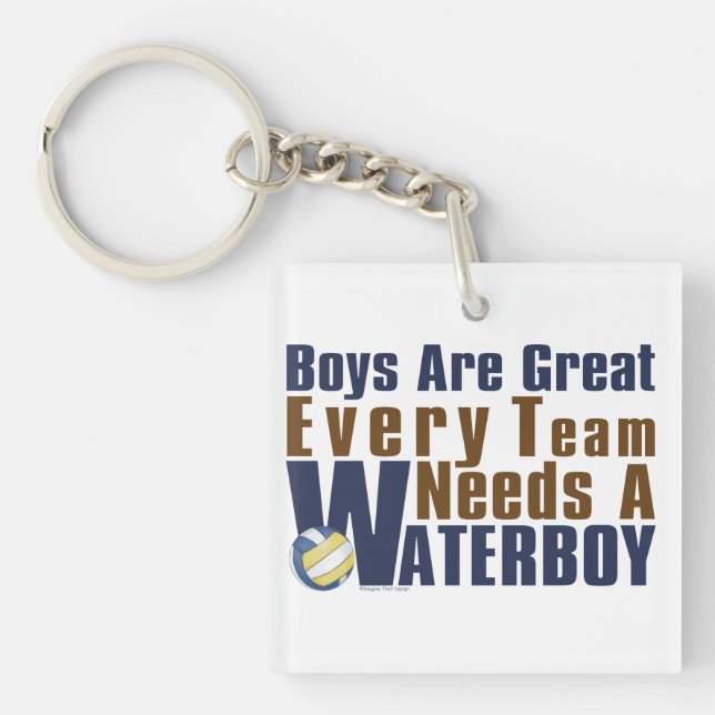 Im Beautiful Im Good Volleyball Schlüsselanhänger (Vorderseite)