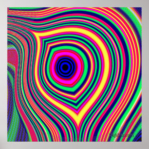 "Im Bereich der wissenschaftlichen Beobachtung" Poster