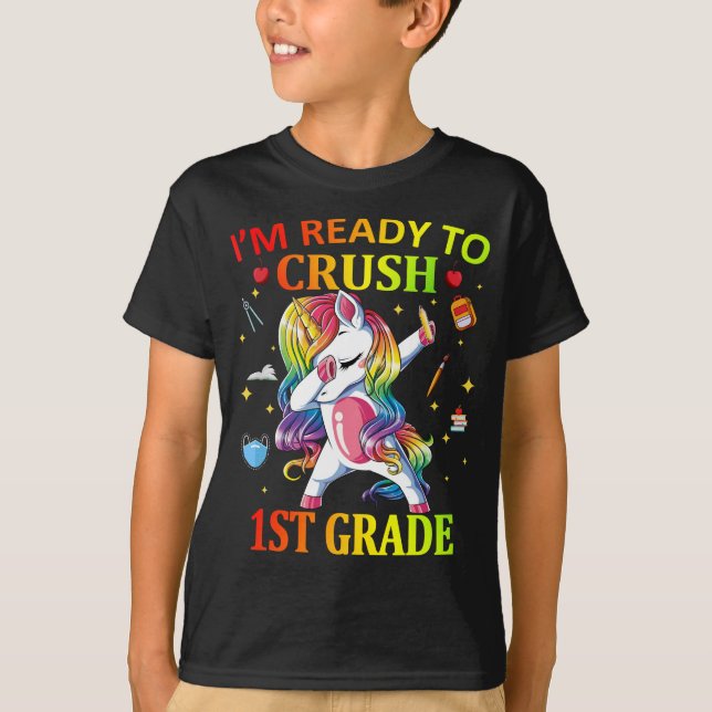 IM BEREIT ZUM CRUSH 1. T-Shirt (Vorderseite)