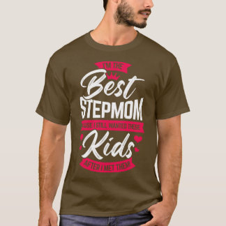 Im besten Stepmutterstiefmütterchen Mama Geschenk T-Shirt
