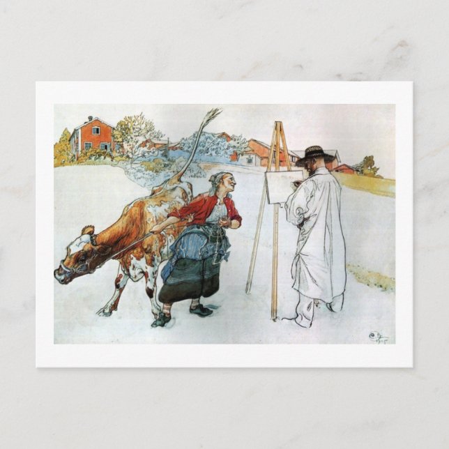 Im Betrieb Postkarte (Vorderseite)