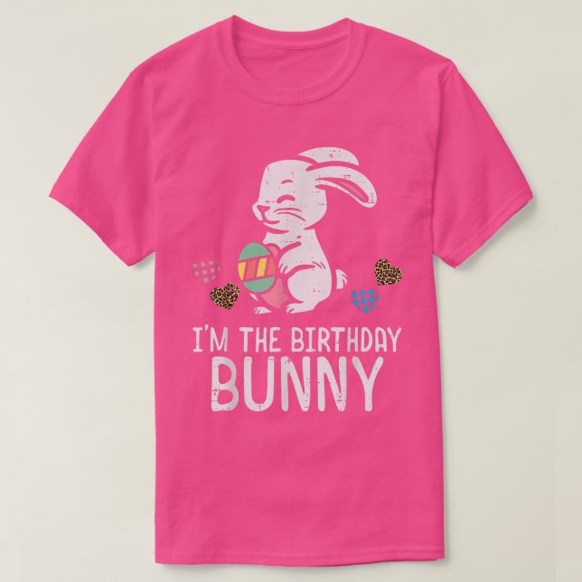Im Birthday Bunny Niedlich Osterfest Party Men W T-Shirt (Design vorne)