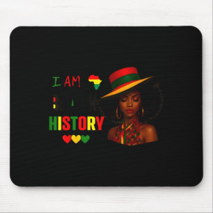 Im Black History Month Afroamerikanische Afrodeuts Mousepad